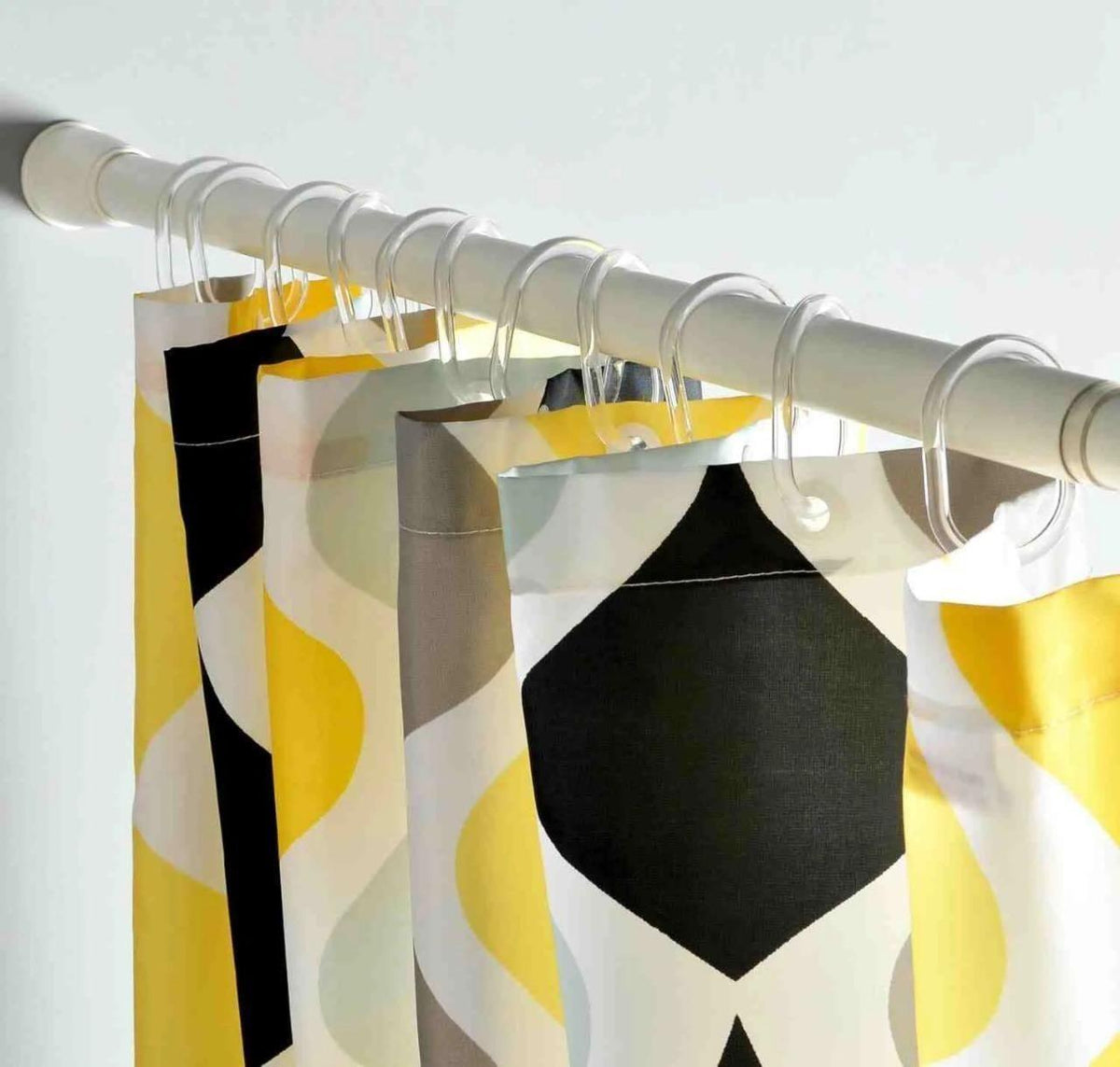 Adjustable Tension Rod – Drill-Free Curtain & Clothes Drying Rod (Up to 9 Feet)