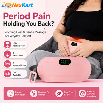CrampFree™ Heating Belt for Period & Back Pain