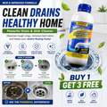 PowerDrain™ Fast-Acting Drain & Sink Cleaner – Clears Hair, Grease & Tough Clogs (Pack of 4)