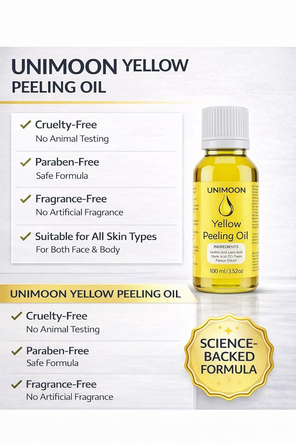 GlowRenew™ Yellow Peeling Oil – Remove Dead Skin & Reveal Smoother Skin (Pack of 2)